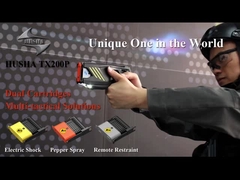 Doppelpatronen Stun Gun mit elektrischem Schock Pfefferspray und Fernbedienung