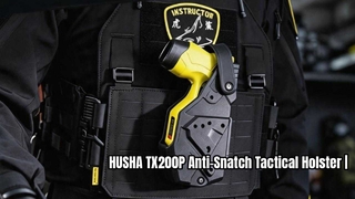 HUSHA stellt neues taktisches Anti-Snatch-Holster für TX200P vor