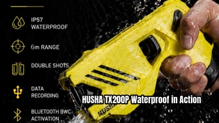 HUSHA TX200P | Wasserdicht in Aktion