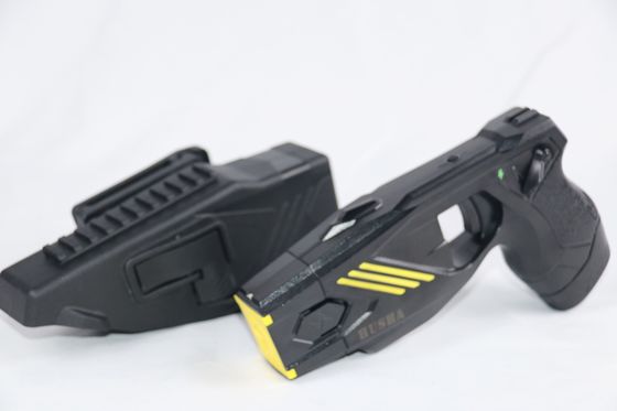 kaufen HUSHA TX100P Bluetooth Stun Gun mit BWC-Aktivierung, wasserdicht IP57 und 55KV Ausgangsspannung für Strafverfolgungsbehörden Online-Herstellung