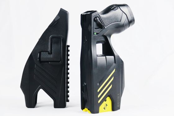 kaufen HUSHA TX200P Doppelkartuschen-Elektroschocker mit IP57-Wasserdichtigkeit und 55 kV Ausgangsspannung für die Strafverfolgung Online-Herstellung