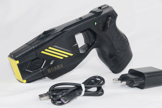 kaufen HUSHA Wiederaufladbar IP57 Wasserdicht 55KV Ausgangsspannung Energiegewehr Stun Gun für die Strafverfolgung Online-Herstellung