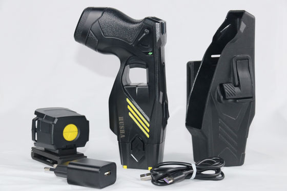 HUSHA Wasserdichte IP57 Stun Gun mit 55KV Ausgangsspannung und wiederaufladbare Batterie für Strafverfolgungsbehörden