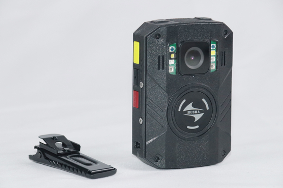 Langer Akkulaufzeit HUSHA Körperkamera HC100 Leichtgewicht Portable HDR Aufzeichnung Robustes Design Datensicherheit Wireless-Aktivierung